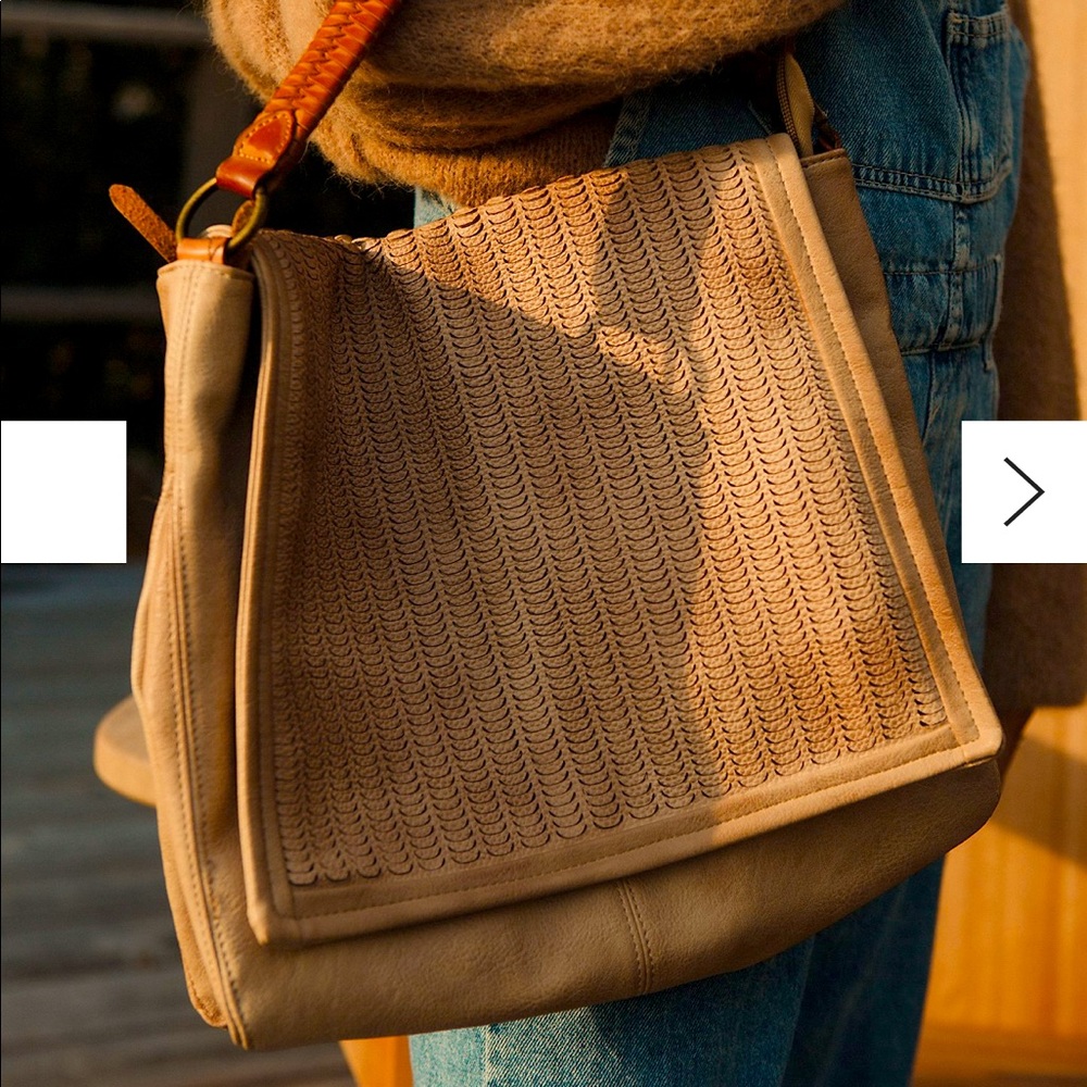 Free People Golden Valley Messenger Bag by Moda Luxe